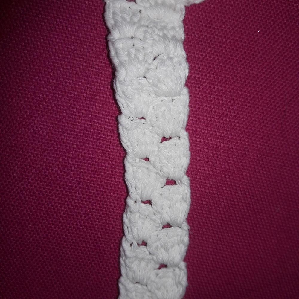 White Handmade Crochet Barefoot Gladiator Sandals - Picture 4 of 4